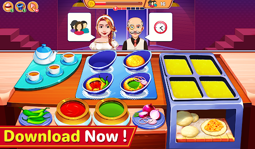 Indian Cooking Drama Chef Game 3.4 screenshots 1