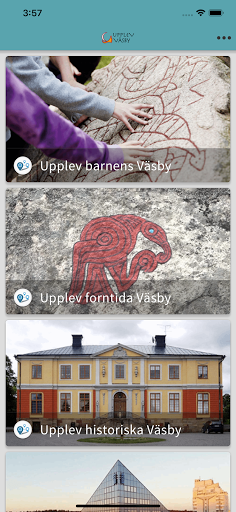 Android application Upplev Väsby screenshort