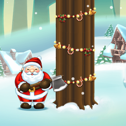 Preparing the Christmas tree logo