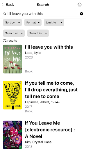 Hutt City Libraries Screen 3