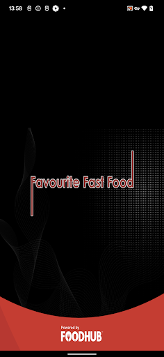 Android application Favourite Fast Food screenshort