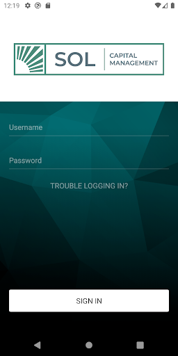 Android application SOL Capital Mobile screenshort