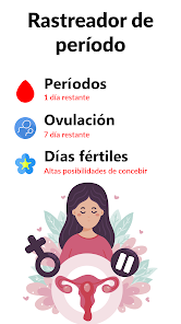 Captura de Pantalla 1 Periodo & Calendario Menstrual android