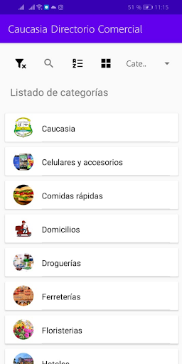 Caceres Directorio Comercial Screenshot 2 - AppWisp.com