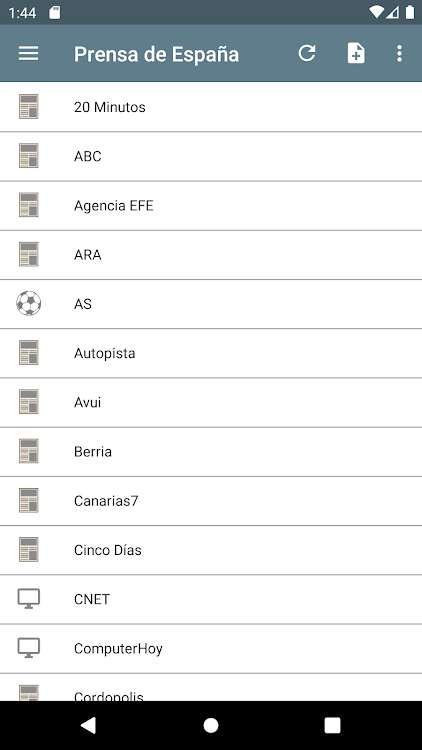 Spanish Newspapers - 2.2.4.2 - (Android)