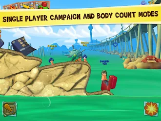 Game screenshot Worms 3 apk download