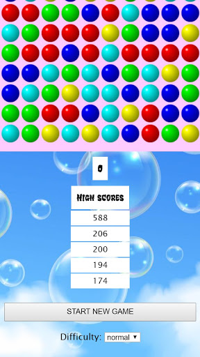 Popping Bubbles Screen 3