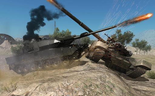 Télécharger Gratuit Real Tank Battle : Armoured Vehicle War Machine APK MOD (Astuce) screenshots 1