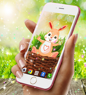 Cute bunny live wallpaper 19.8grad APK screenshots 7