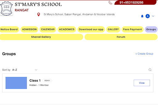 St Marys School Rangat Screen 3