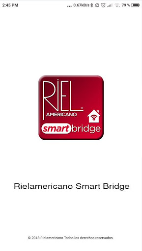 Android application Rielamericano Smart Bridge screenshort