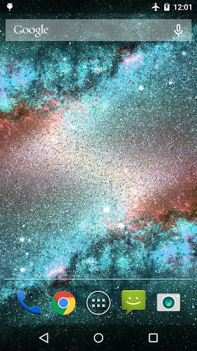 Galaxy Dust Live Wallpaper Screen 2