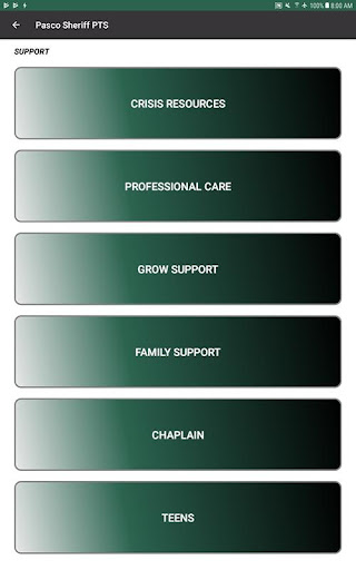 Pasco Sheriffs Office PTS Screen 3