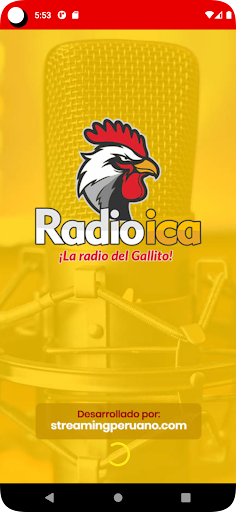 Android application Radio Ica screenshort