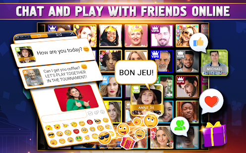 VIP Belote - French Belote Online Multiplayer 3.9.0.88 APK screenshots 22