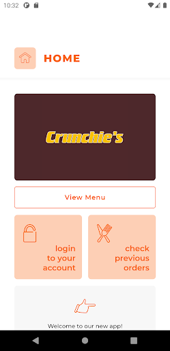 Android application Crunchies Pizza LS12 screenshort