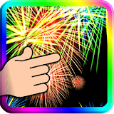 3D Fireworks Display LWP icon
