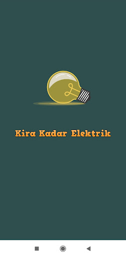 Android application Kira Kadar Elektrik screenshort