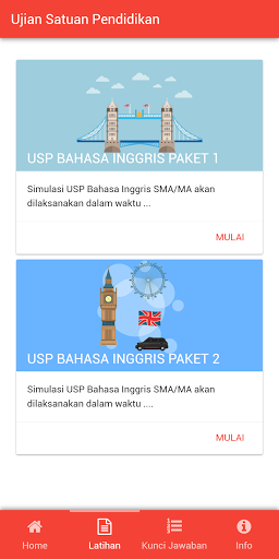 USP Bahasa Inggris SMP Screen 2