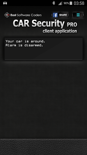 Car Security Alarm Pro Client Screen 3