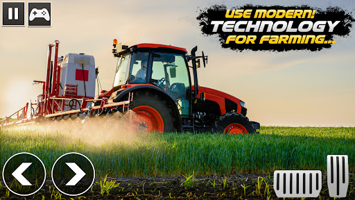 Android application Farming Games 3D Tractor Games screenshort