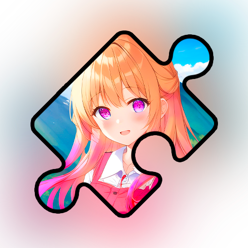 kawaii anime girl - online puzzle