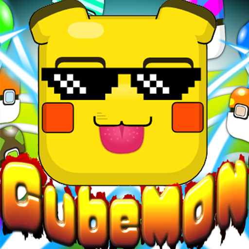 Pixel Cubemon logo