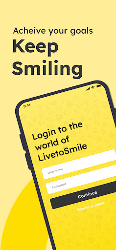 Android application Live to Smile -LTS Online screenshort