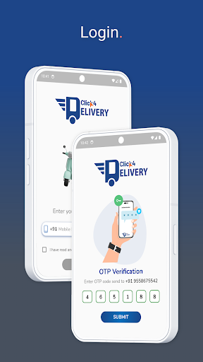 Click4Delivery Screen 2
