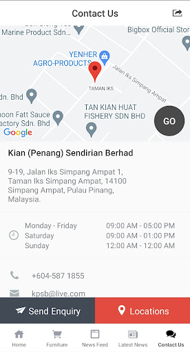 Kian (Penang) Sendirian Berhad Screen 3