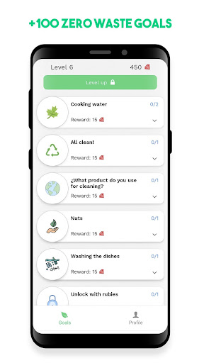 Zero Waste Goals - Become eco Screen 2