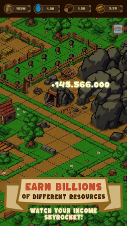 Game screenshot Auto village clicker idle game apk download