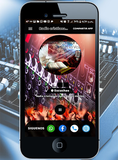 Android application Radio si oyeres la voz de Dios screenshort