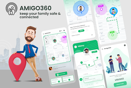 Amigo360: Find Family, Friends
