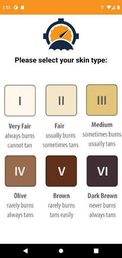 SunTanApp (Tanning Timer) Screen 3