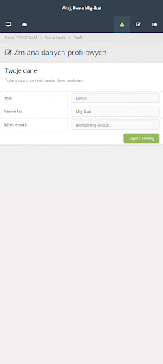 Mig-Bud CRM Screen 2