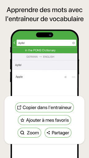 Traducteur & dictionnaire PONS screenshot 7