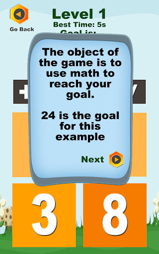 Math Bees Screen 2