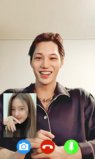 EXO Fake Chat and Video Call Screen 3