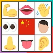 Body Parts Quiz Game in Chinese (Learn Chinese)  Icon