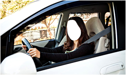 Android application Women With Car Photo Frames screenshort