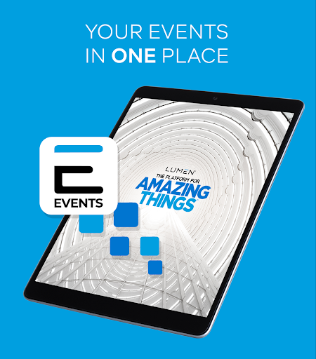 Screenshot of Lumen Events