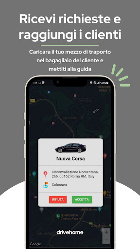 Drivehome Driver - Driver Only Screen 2