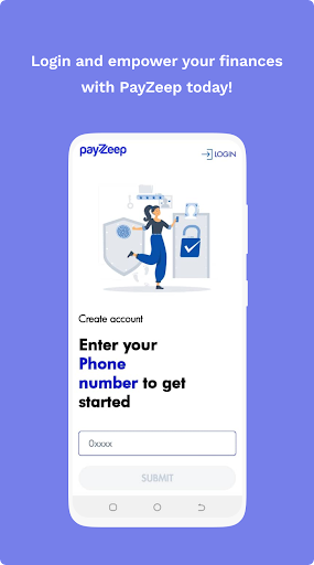Android application Zeep Agent screenshort