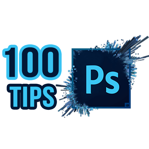 100 Tips for Photoshop logo