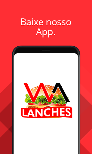 Android application Wa Lanches screenshort