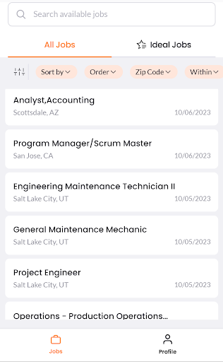 Axelon Services Screen 2