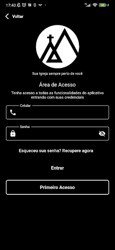 Android application Congregacional Teresópolis screenshort