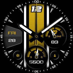 Stripes - YELE | watch face: Download & Review