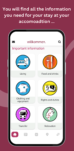 willkommen Screen 2